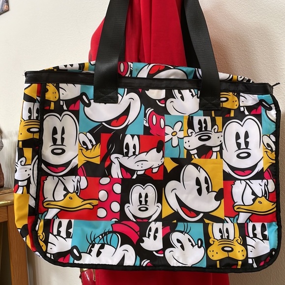 Disney Handbags - Disney Large Duffel / Tote Nylon Bag
